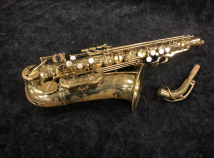 Vintage Vito Duke Alto Saxophone in Gold Lacquer, Serial #18414